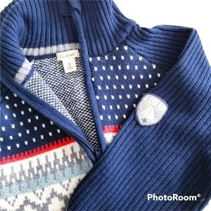 L.L.Bean Merino Wool 1/4 Zip Sweater